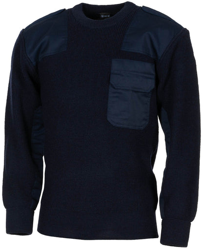 BW Pullover, mit Brusttasche