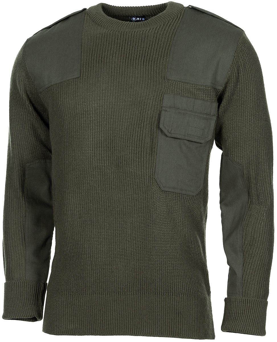 BW Pullover, mit Brusttasche