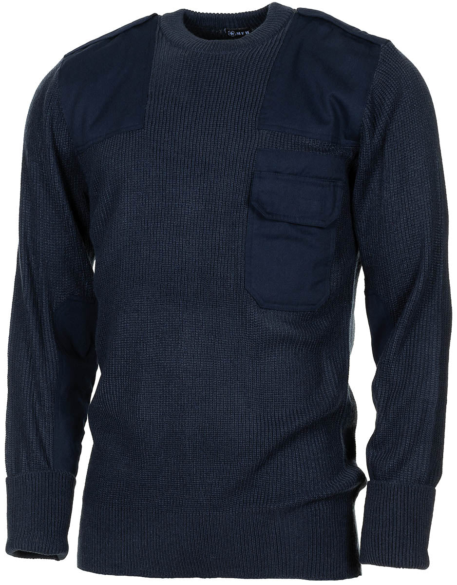 BW Pullover, mit Brusttasche