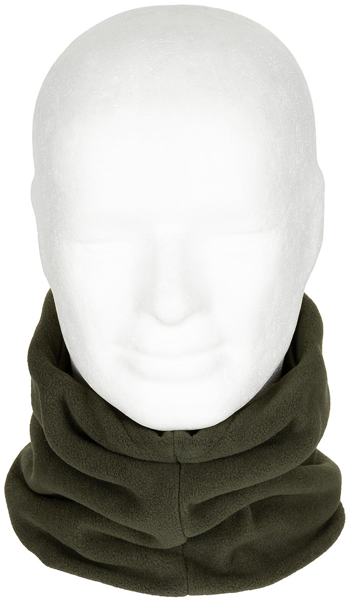 Rundschal, Fleece mit Kopfteil