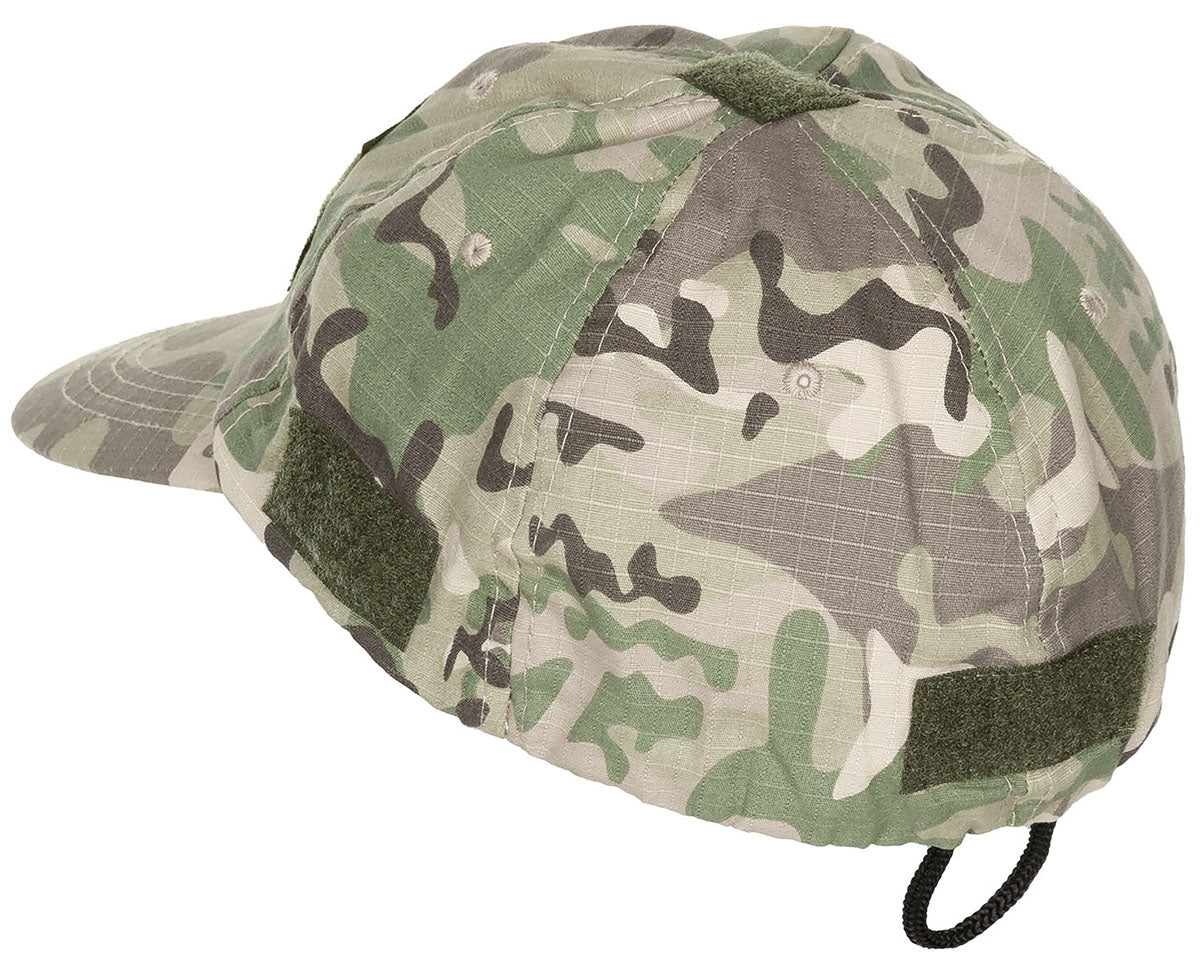 Einsatz-Cap, mit Klett