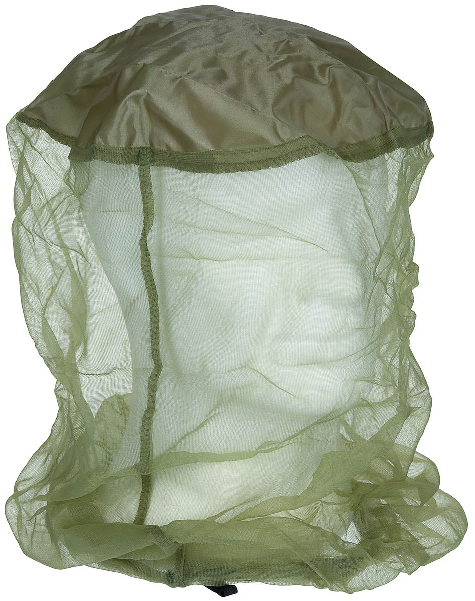 Moskito Kopfnetz, oliv, Gummizug