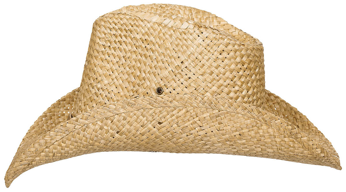 Strohhut, mit Kinnband