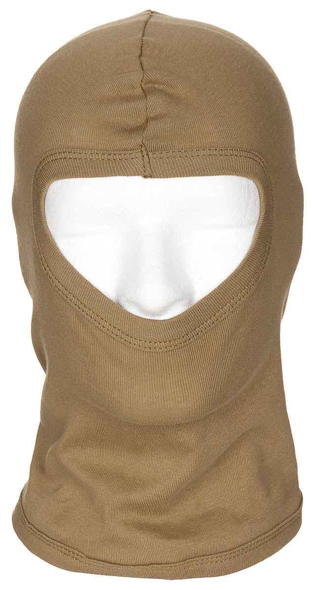 Balaclava, 1-Loch, dünn, 100 % Baumwolle