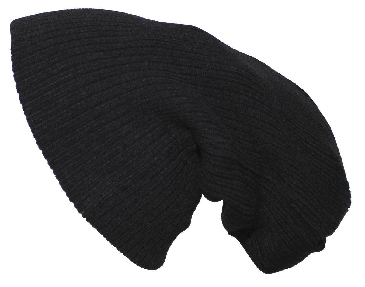 Strickmütze, "Beanie", Rip, extra lang