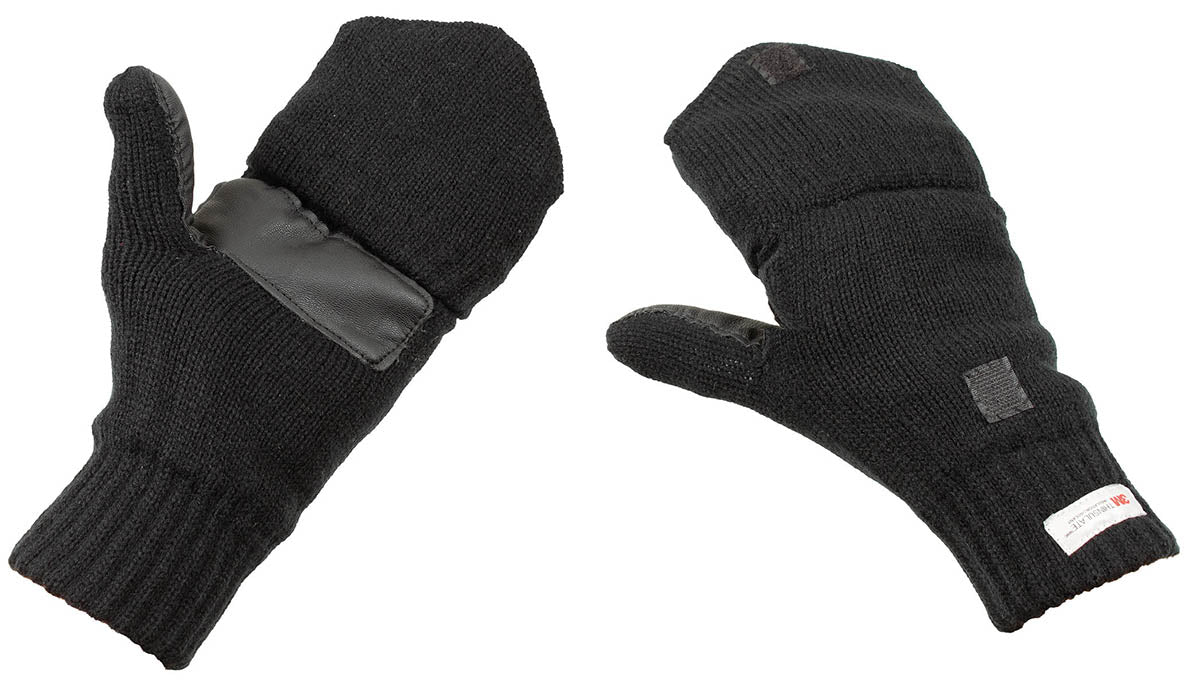 Strick-Faust-Fingerhandschuhe