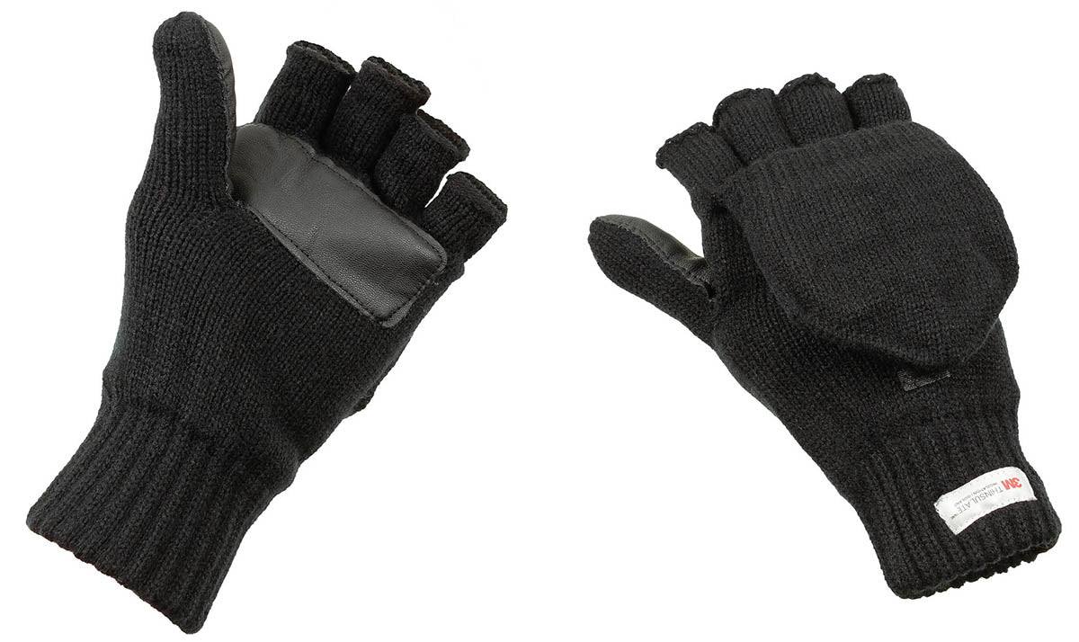 Strick-Faust-Fingerhandschuhe