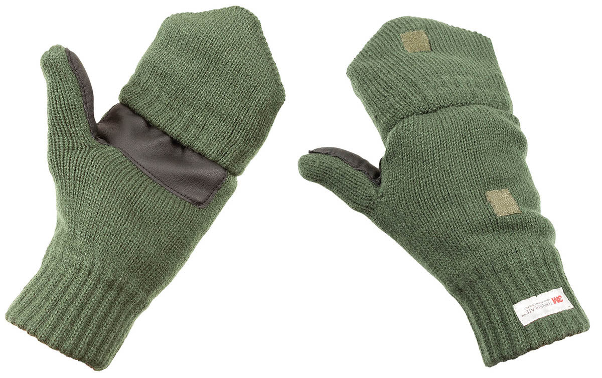 Strick-Faust-Fingerhandschuhe