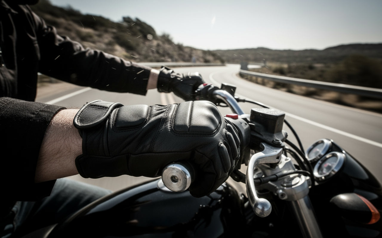 Lederhandschuhe, "Protect"