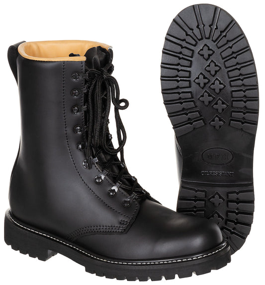 Kampfstiefel, Vollleder, gute Ausführung