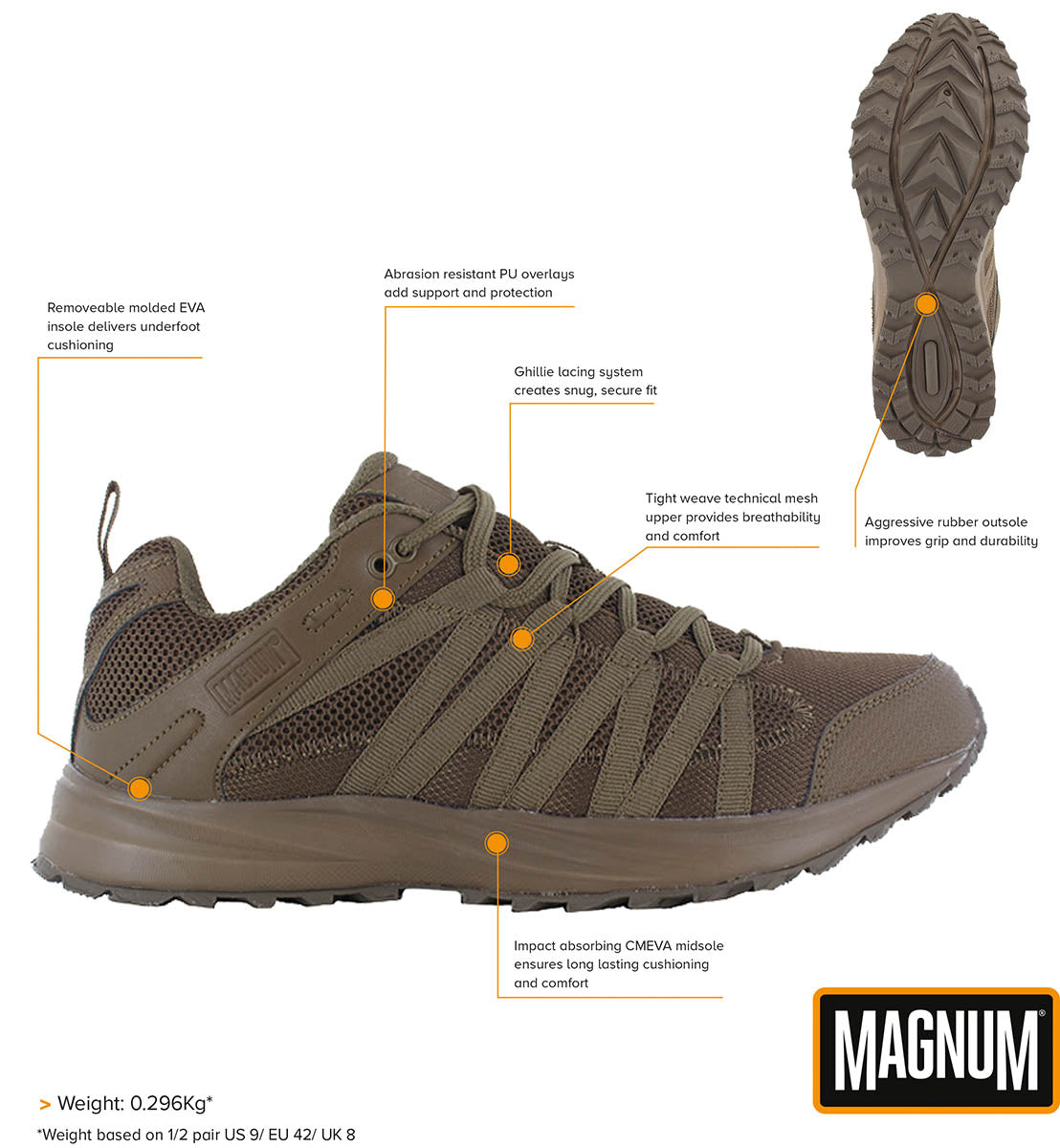 Halbschuhe, "MAGNUM"
