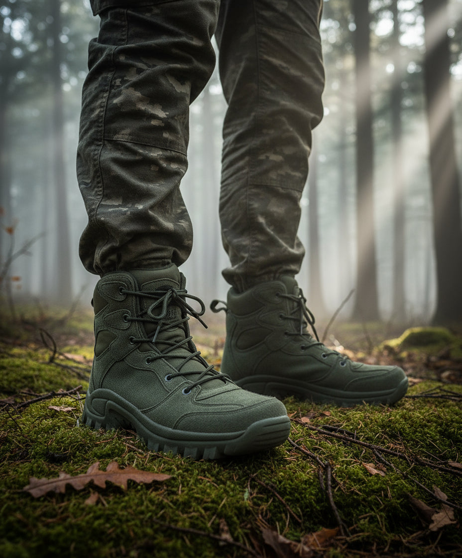 Stiefel, "Commando", knöchelhoch