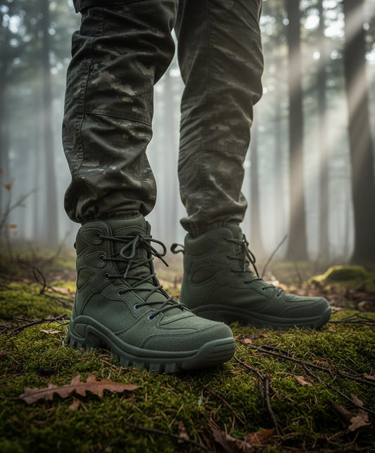 Stiefel, "Commando", knöchelhoch