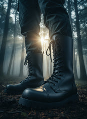 Stiefel, 14-Loch,"Pure Trash"