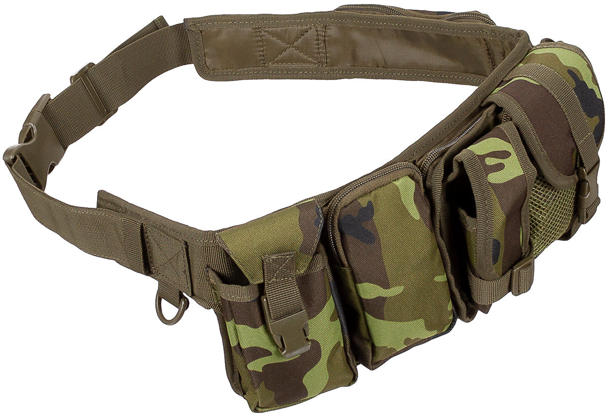 Hüftgurt, mit 6 Taschen