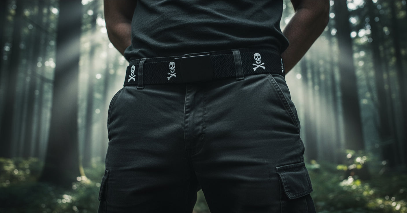 Gürtel, "Totenkopf"