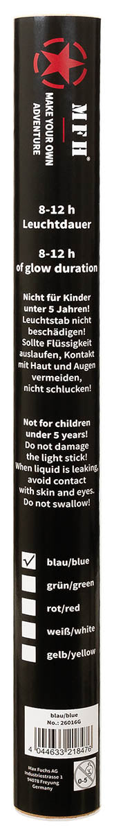 Leuchtstab, groß 5 Stück 35 x 2,5 cm