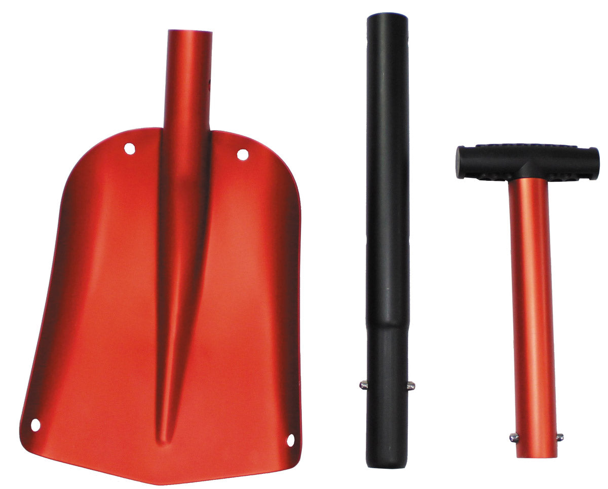 Lawinenschaufel, "Deluxe", Aluminium, 3-teilig