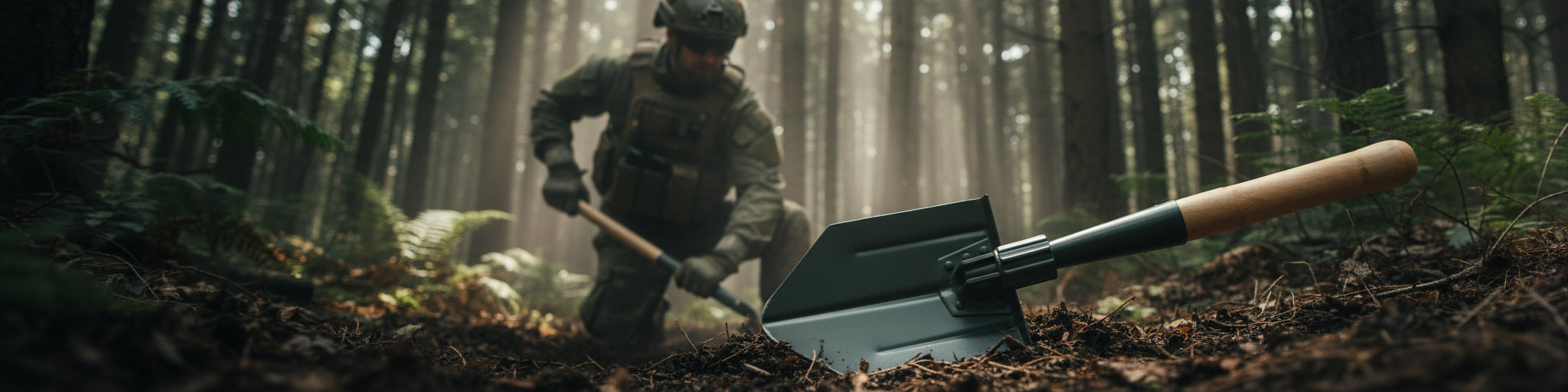 Schweiz. Klappspaten