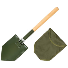 Klappspaten, Holzstiel "Deluxe", 2-teilig