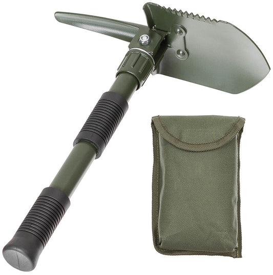 Mini Klappspatenset, 3 in 1