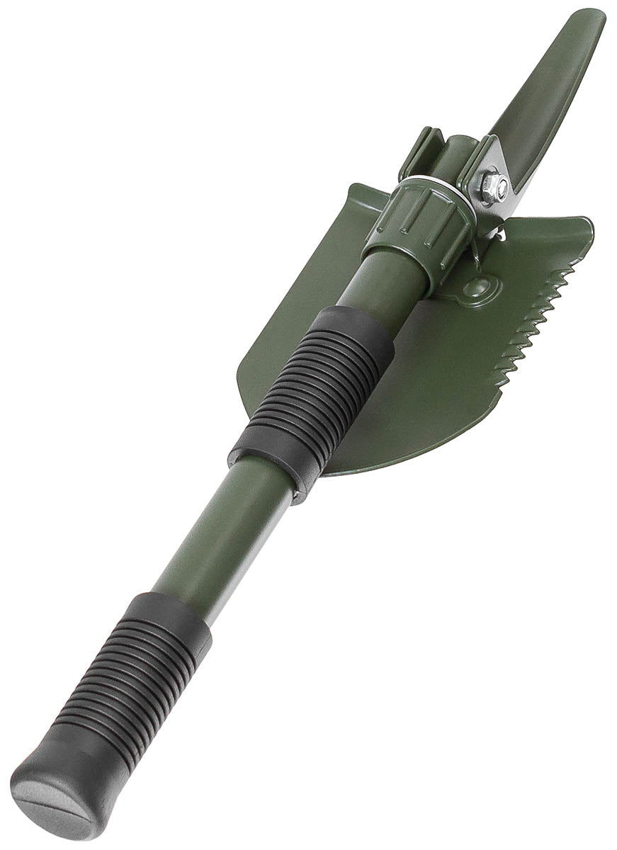 Mini Klappspatenset, 3 in 1