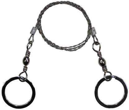 Drahtsäge, mit 2 Ringen