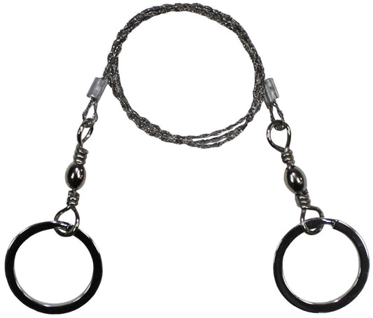 Drahtsäge, mit 2 Ringen