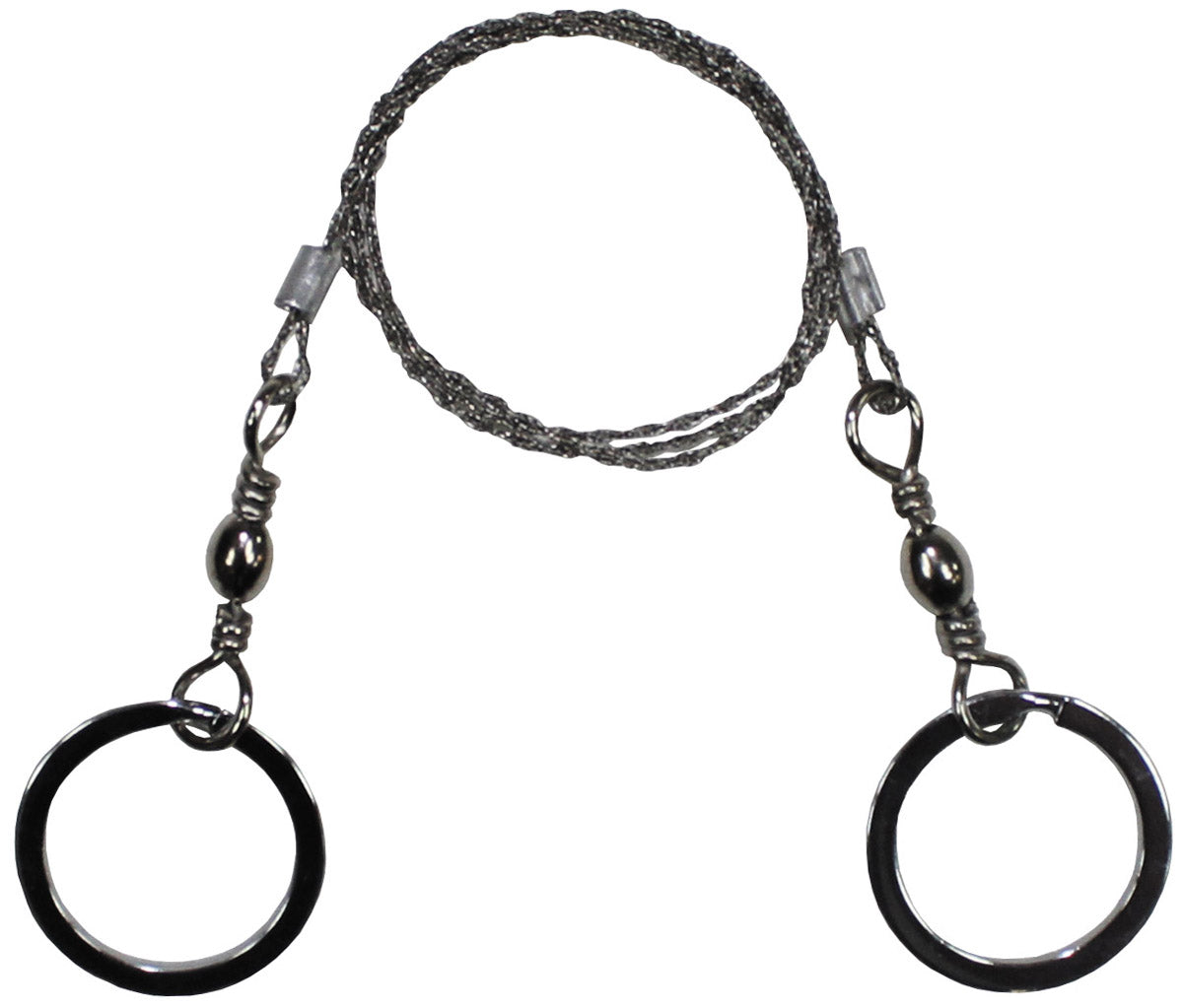 Drahtsäge, mit 2 Ringen