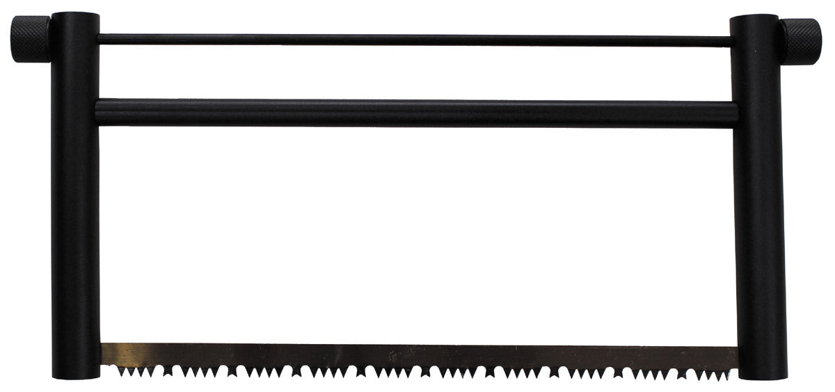 Spannsäge, mit Griffen