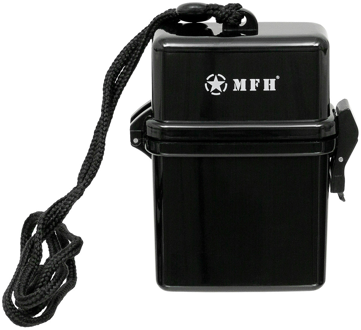 Box, Kunststoff, wasserdicht, Nackenband