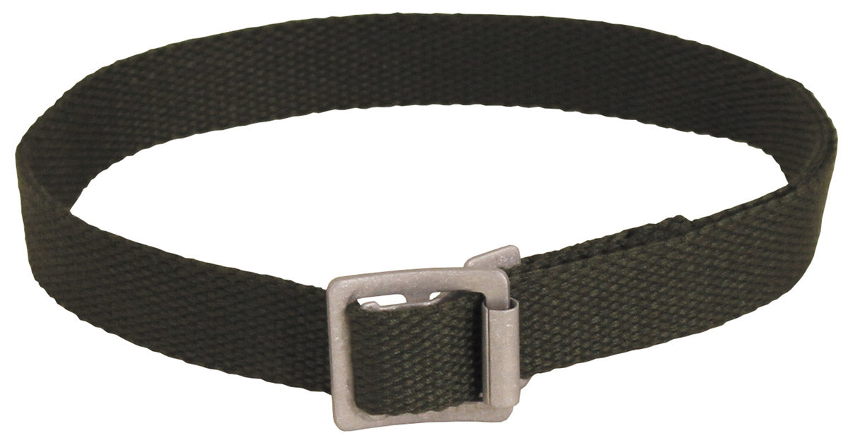 BW Packriemen, mit Schnalle, schwarz, ca. 130 cm