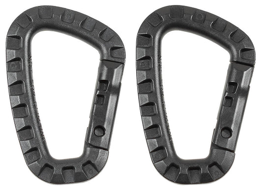 Karabiner, Plastik 2er Pack