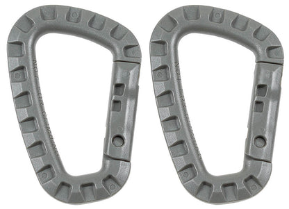 Karabiner, Plastik 2er Pack