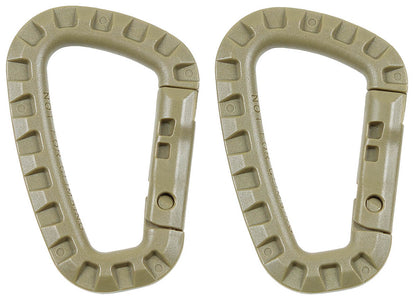 Karabiner, Plastik 2er Pack