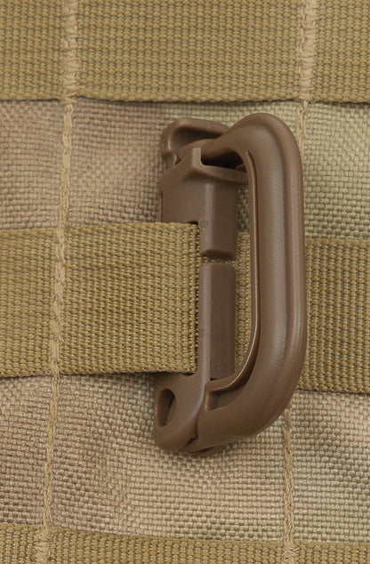 Karabiner, Plastik, "MOLLE" 2er Pack