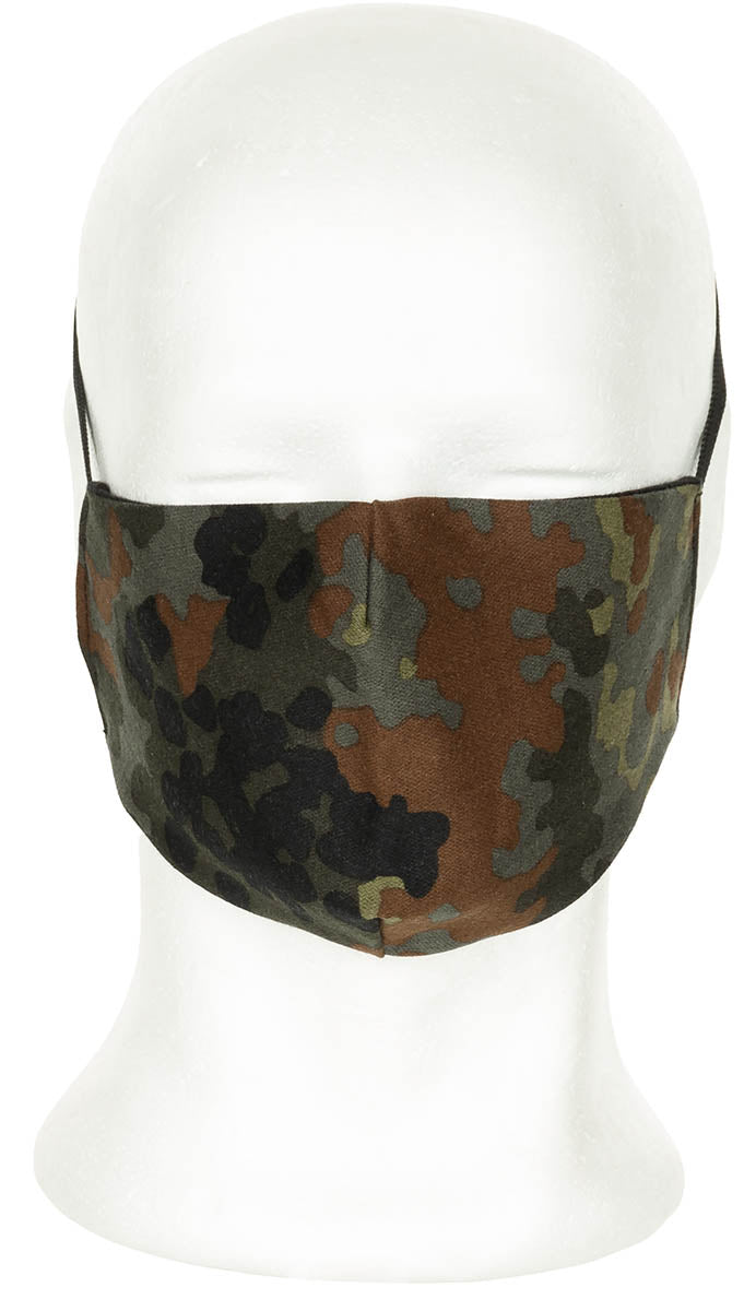 Mund- und Nasenmaske 65 % Polyester, 35 % Baumwolle 5 Stück