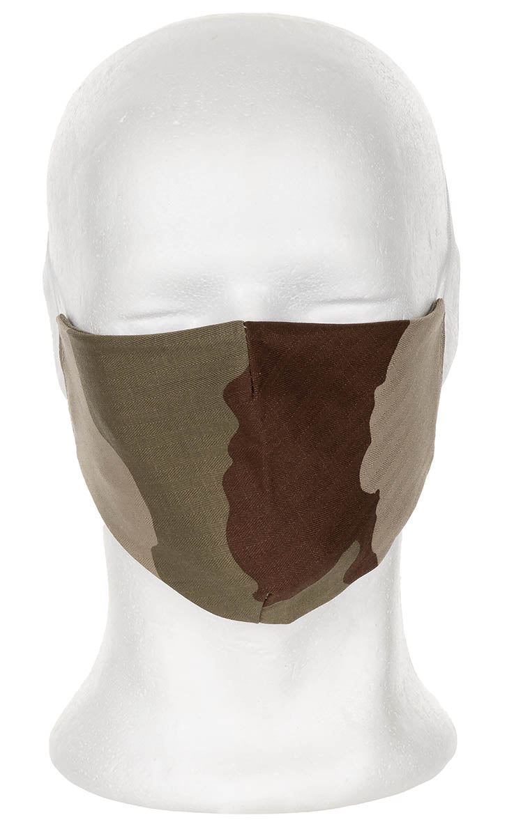 Mund- und Nasenmaske 65 % Polyester, 35 % Baumwolle 5 Stück