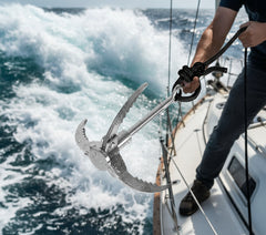 Wurfanker, Metall, klappbar