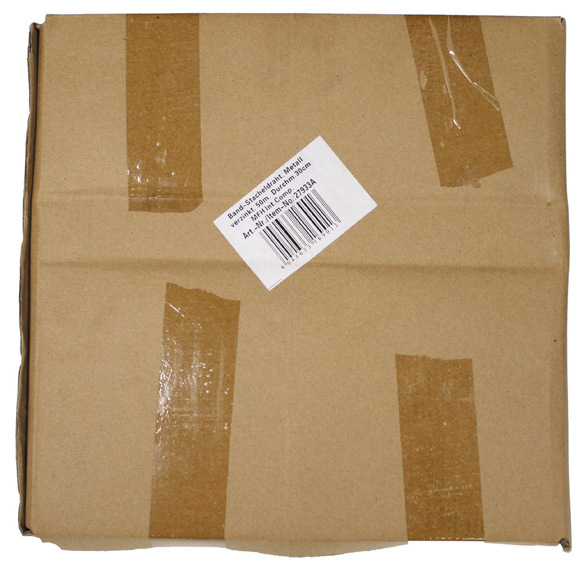 Band-Stacheldraht, Metall