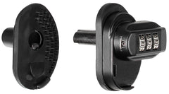 Waffenschloss, schwarz, mit Zahlenschloss