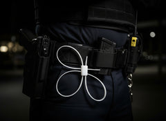 Kunststoffhandschellen, 10 St./Pack, 70 x 1,2 cm