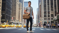 Handtasche, Canvas, "PT"