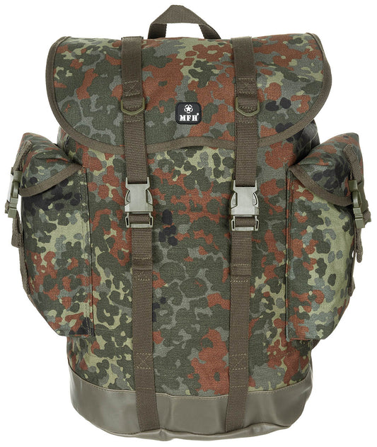 BW Gebirgsrucksack, flecktarn aus orig. Material