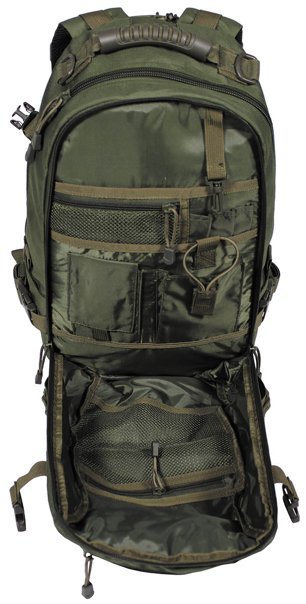 Rucksack, "Aktion"
