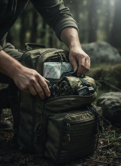 Rucksack, "Compress"