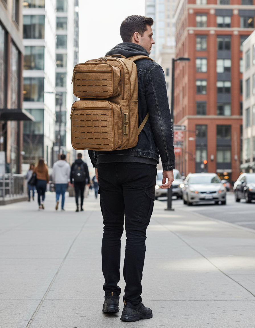 Rucksack, "Compress"