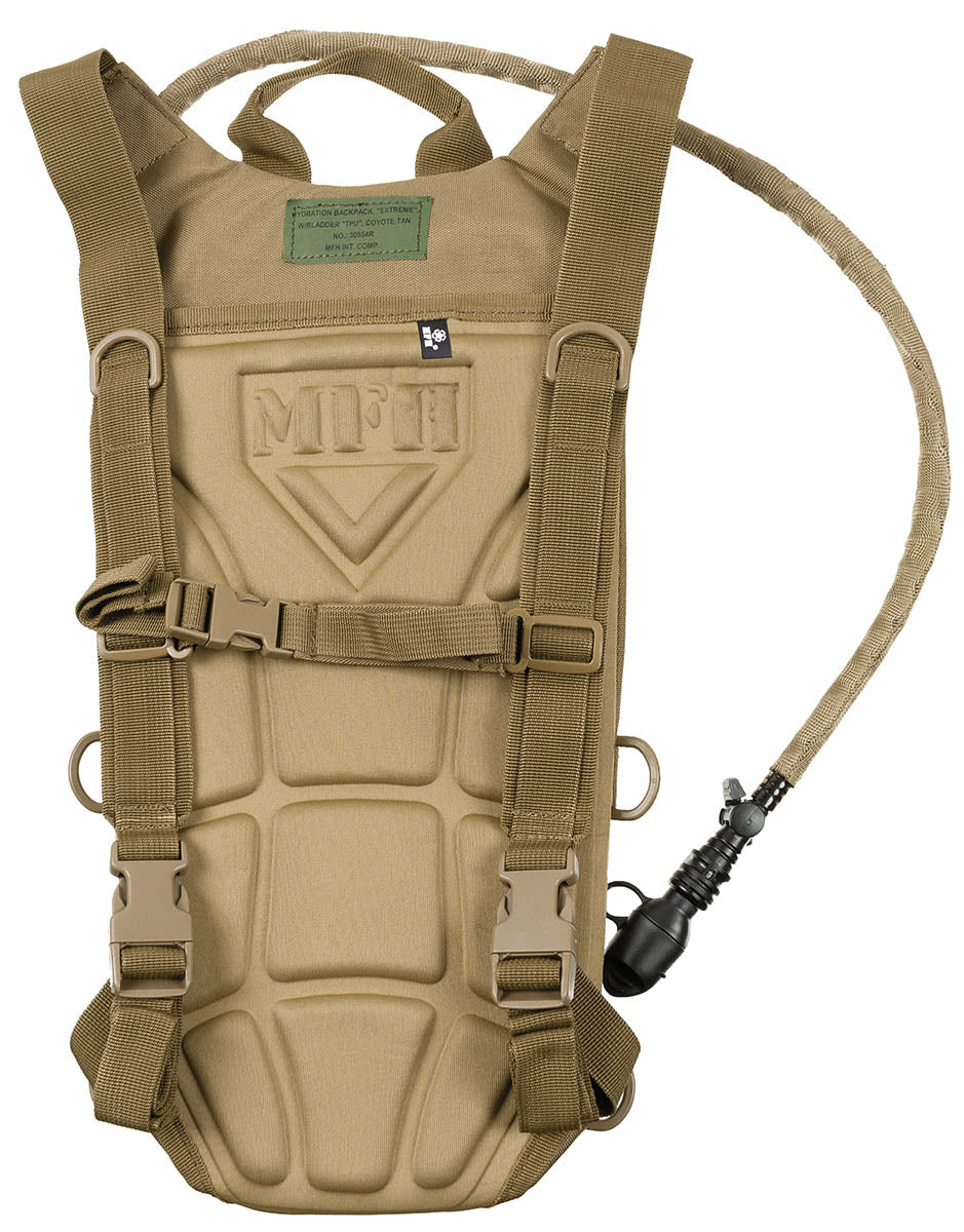 Trinkrucksack, mit TPU-Beutel
