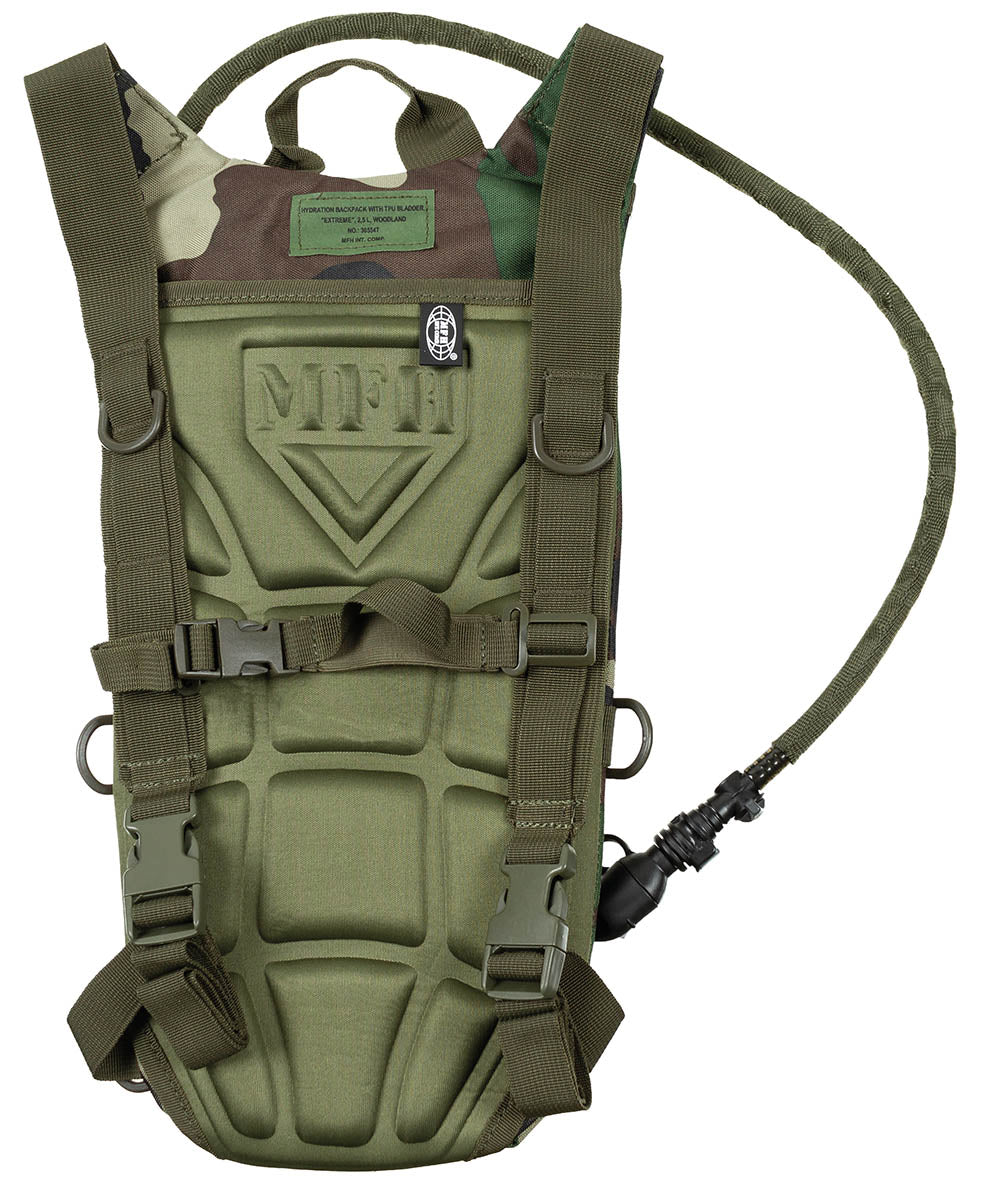 Trinkrucksack, mit TPU-Beutel