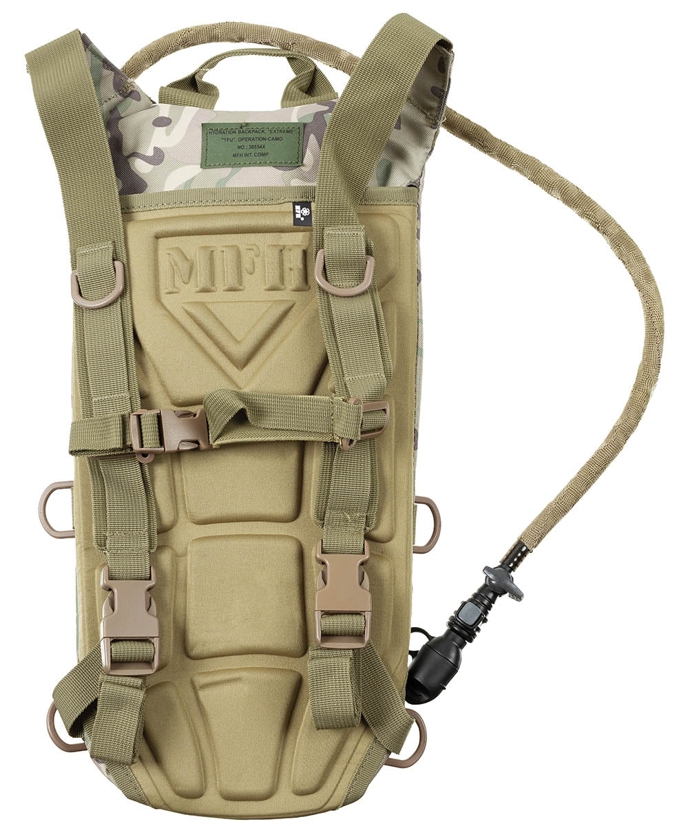 Trinkrucksack, mit TPU-Beutel